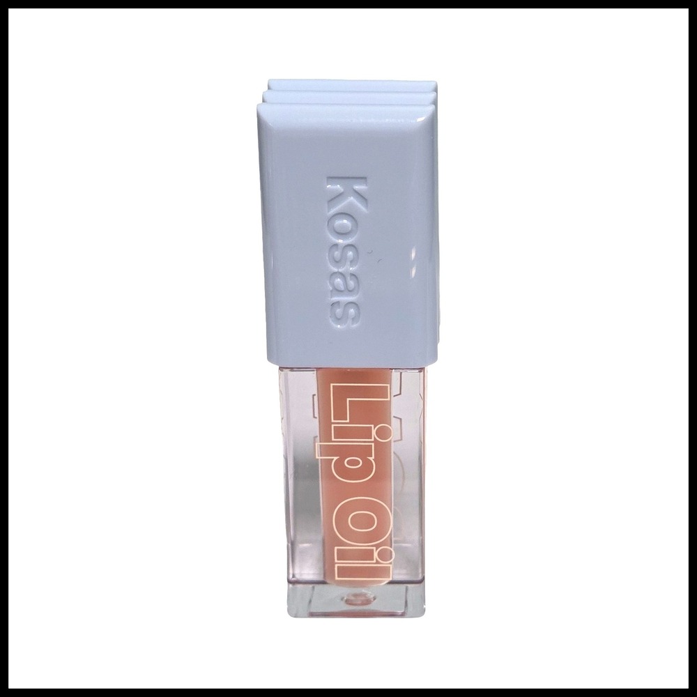 Kosas Wet Lip Oil Gloss Jellyfish Clear Hydrating Lip Treatment 2ml Travel Size